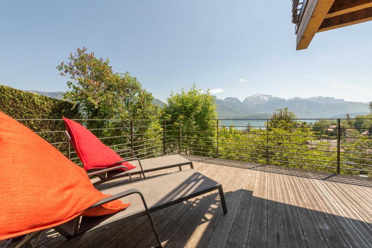 Le Panoramic - Loft & Mainfloor Outstanding Lake View - Lla Selections By Location Lac Annecy Sevrier Bagian luar foto