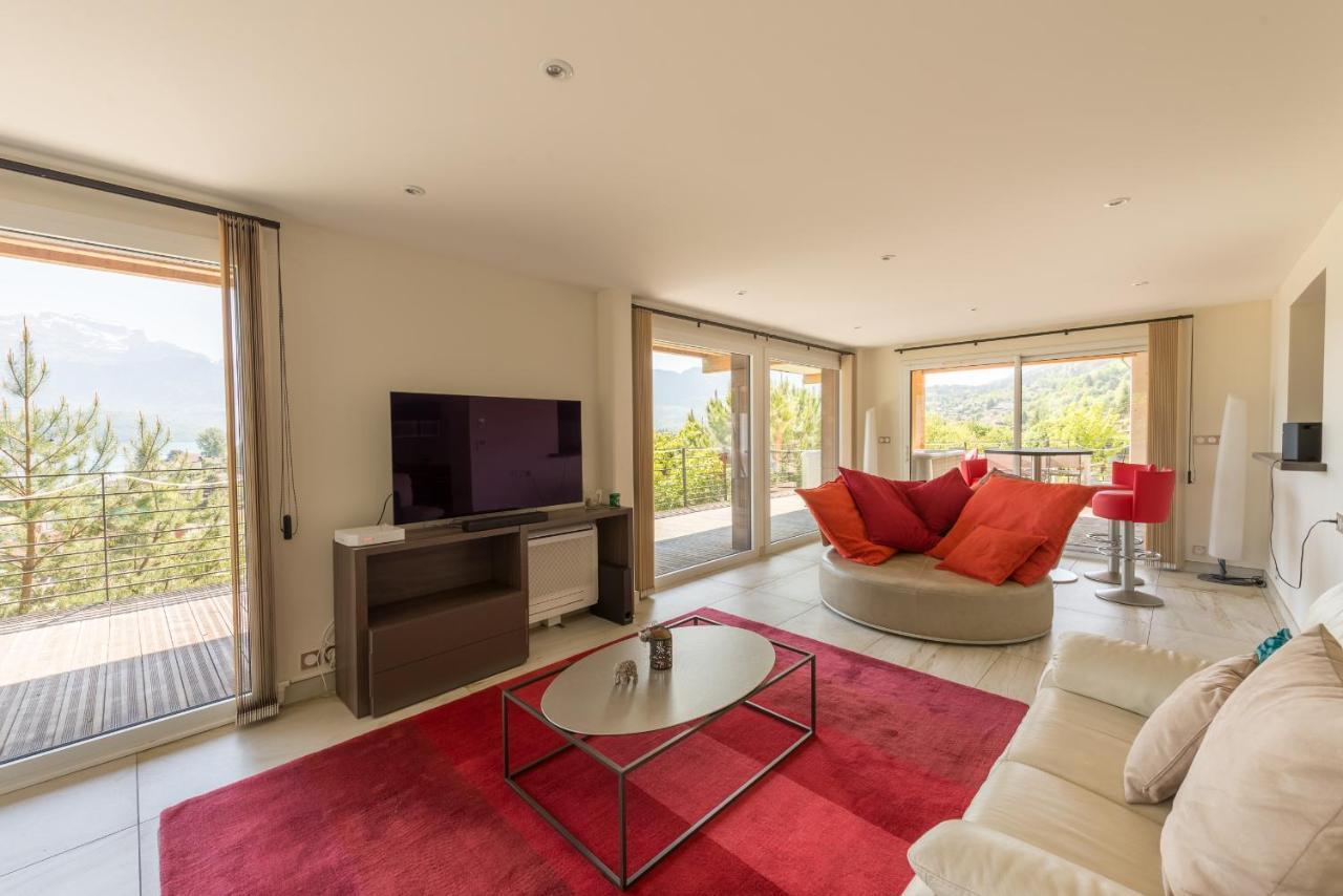 Le Panoramic - Loft & Mainfloor Outstanding Lake View - Lla Selections By Location Lac Annecy Sevrier Bagian luar foto