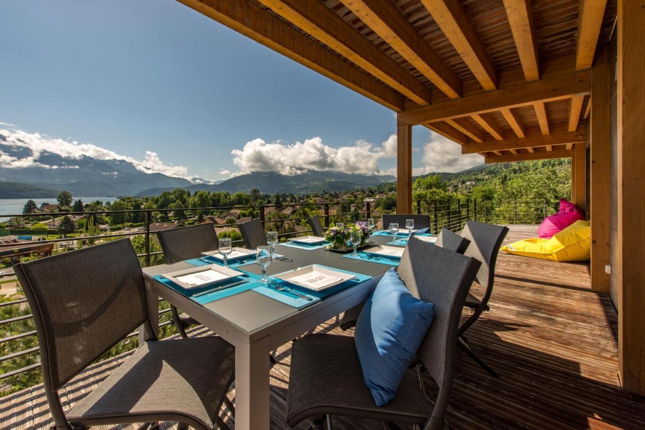 Le Panoramic - Loft & Mainfloor Outstanding Lake View - Lla Selections By Location Lac Annecy Sevrier Bagian luar foto
