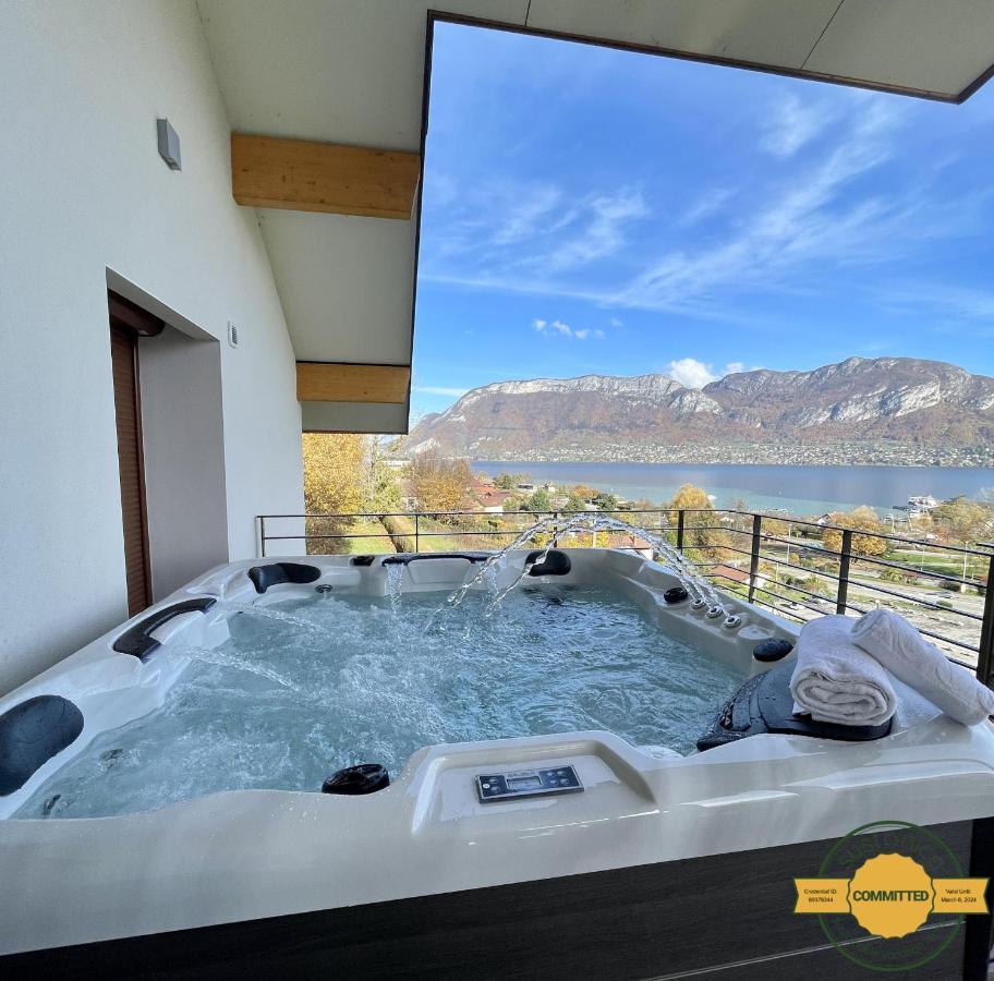 Le Panoramic - Loft & Mainfloor Outstanding Lake View - Lla Selections By Location Lac Annecy Sevrier Bagian luar foto