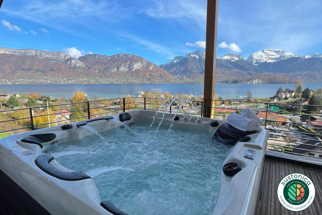 Le Panoramic - Loft & Mainfloor Outstanding Lake View - Lla Selections By Location Lac Annecy Sevrier Bagian luar foto
