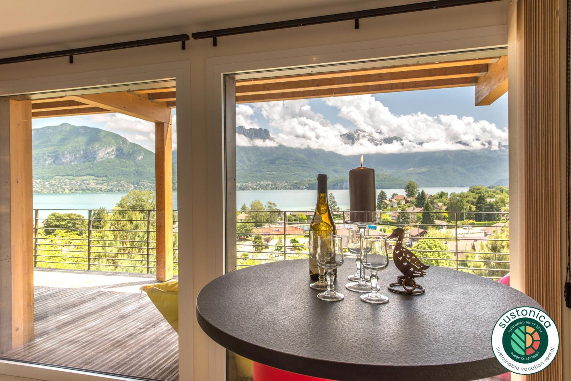 Le Panoramic - Loft & Mainfloor Outstanding Lake View - Lla Selections By Location Lac Annecy Sevrier Bagian luar foto