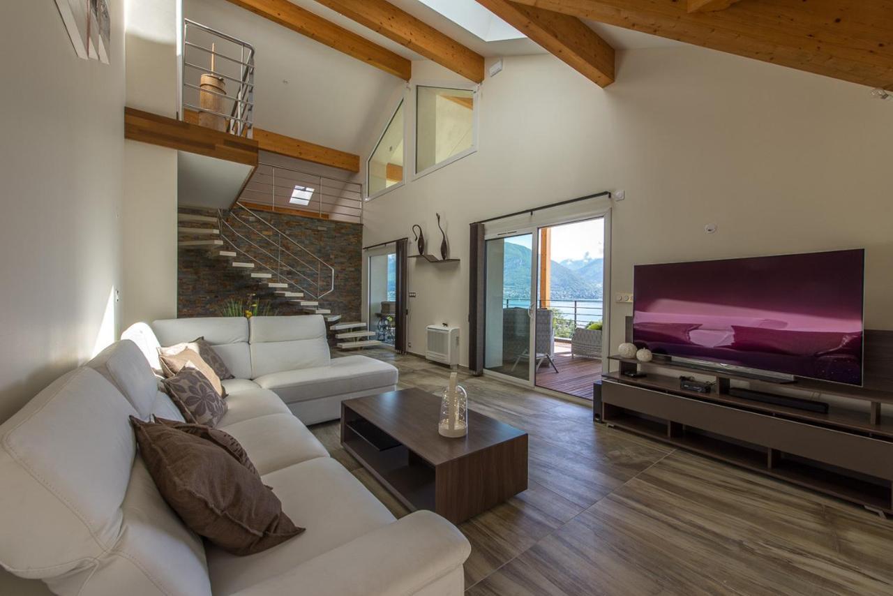 Le Panoramic - Loft & Mainfloor Outstanding Lake View - Lla Selections By Location Lac Annecy Sevrier Bagian luar foto